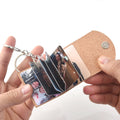 Custom Mini Leather Photobook Keychain – 12 Photo Album