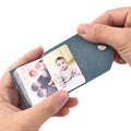 Custom Mini Leather Photobook Keychain – 12 Photo Album