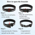 Custom Sport SOS Medical Alert Silicone Bracelet