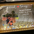 The Day I Found My Missing Piece Light FramePersonalized Gift - Love&Craft