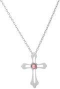 Custom Photo Projection Cross Necklace